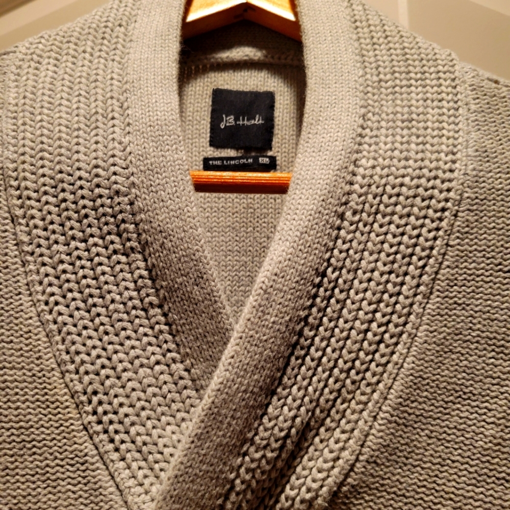 J.B. Halt thick knit sweater